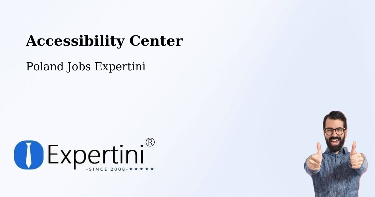 Accessibility Statement – Kramsk - Poland Jobs Expertini