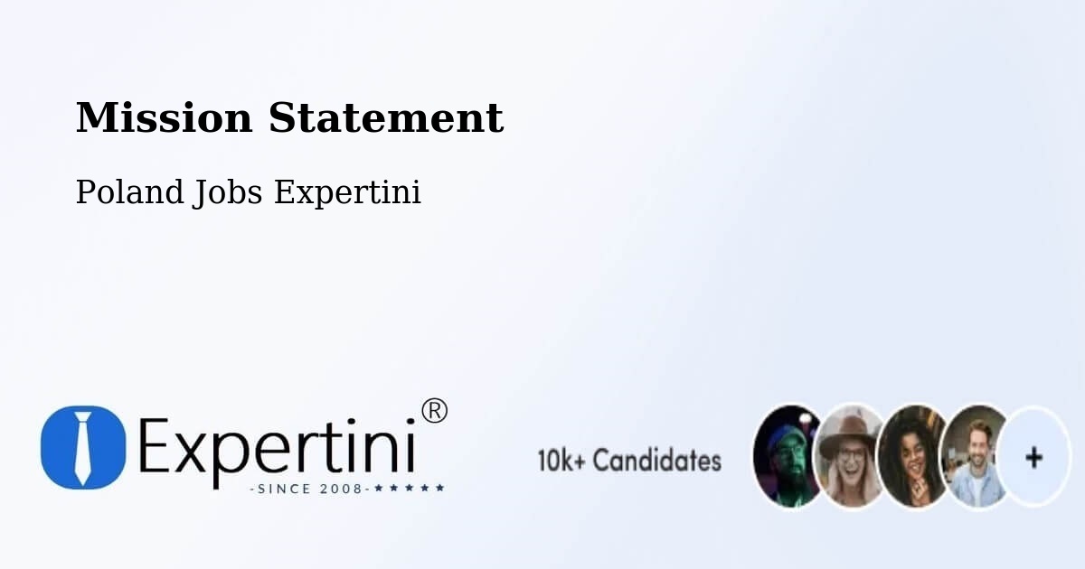 Corporate Mission – Kramsk - Poland Jobs Expertini